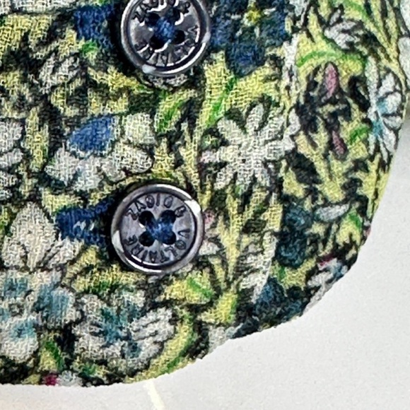 Zadig & Voltaire Betty Mousseline Liberty Garden floral mini wrap dress small - Picture 12 of 16